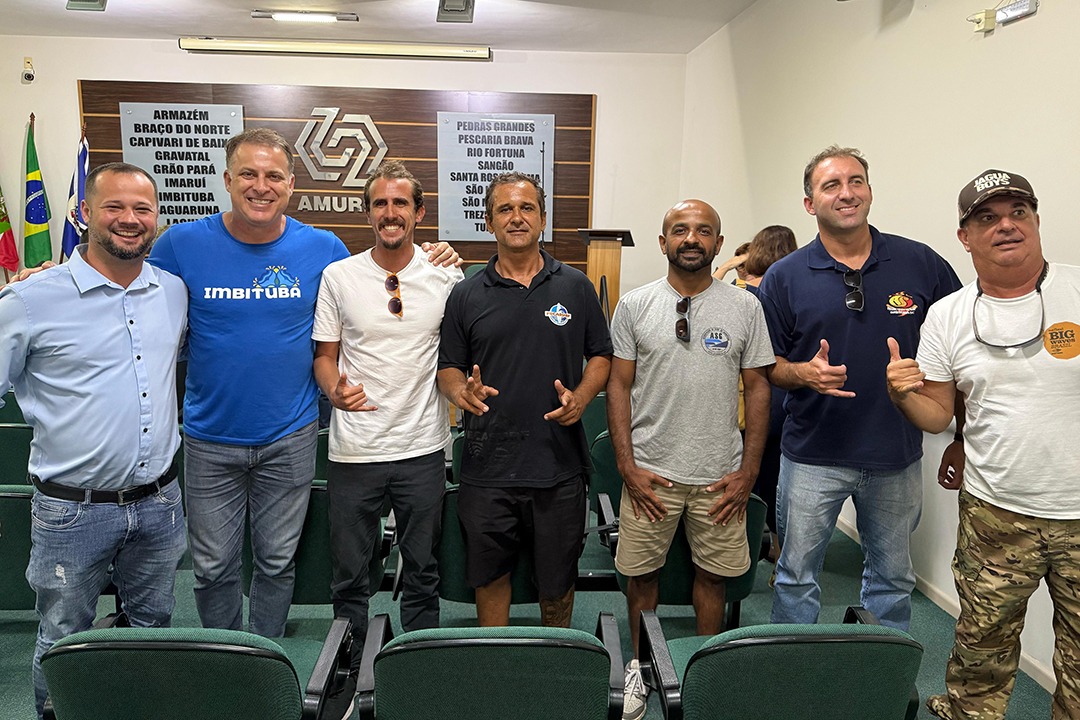Rota do Big Surf: Imbituba, Garopaba, Laguna, Jaguaruna e Tubarão se unem para impulsionar o turismo de ondas grandes