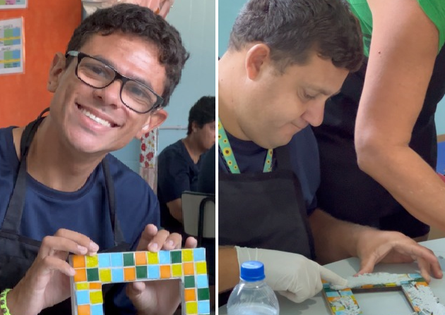 Projeto 'Mosaico na Apae' promove inclusão sociocultural através arte a alunos com deficiência