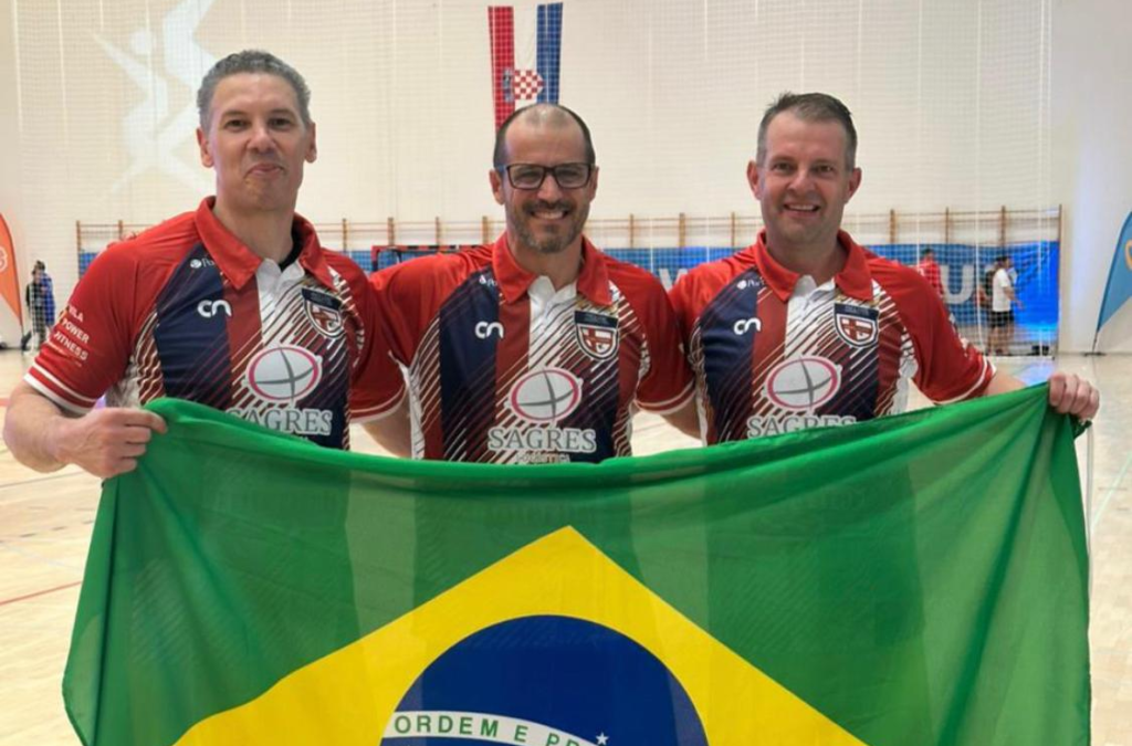 Imbitubense Alexandre Kcum e dois atletas do Paes Leme conquistam o Mundial de Handebol Master, na Croácia