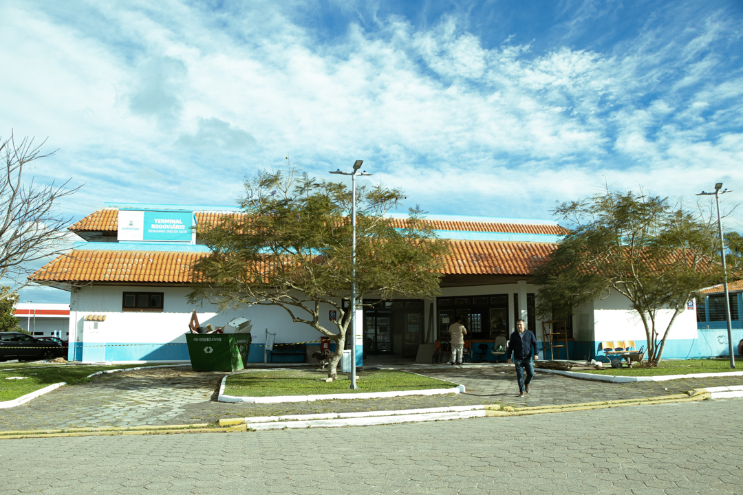 Rodoviária de Garopaba passa por reforma para garantir mais acessibilidade e conforto