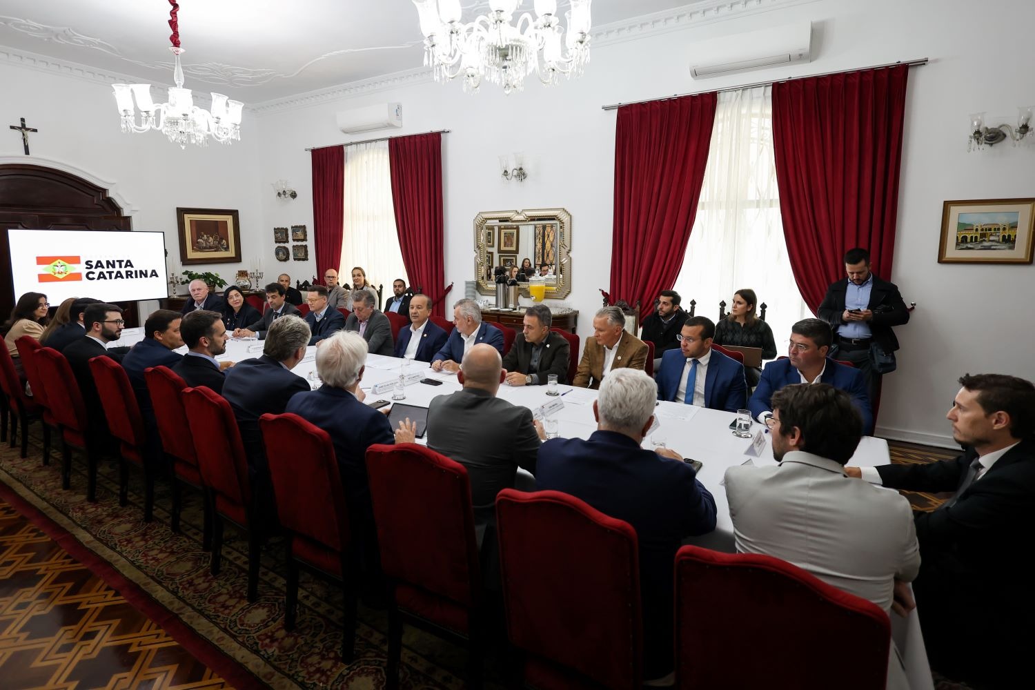 Governador Jorginho Mello lidera criação da Ferrosul: ligação ferroviária entre os estados do Rio Grande do Sul, Santa Catarina, Paraná e Mato Grosso do Sul