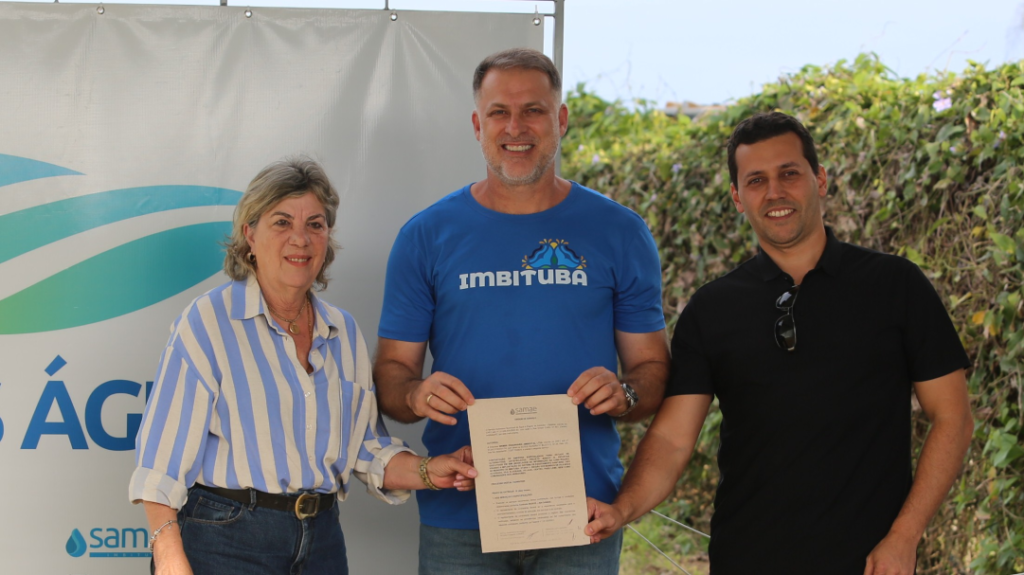 Imbituba lança o "Pacto Pelas Águas" e assina ordem de serviço histórica para implantação do Sistema de Esgotamento Sanitário