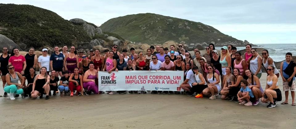 Com acolhimento e motivação, projeto liderado por atleta e influenciadora de Imbituba fortalece o esporte feminino e inspira mulheres a correrem