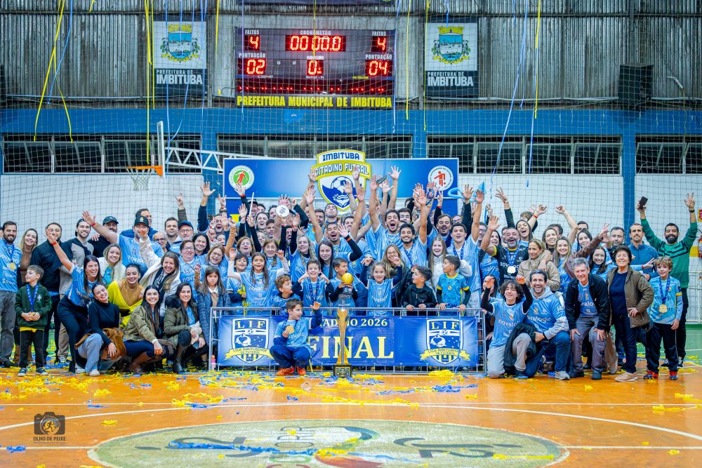 Real de Baixo conquista título inédito do Citadino de Futsal de Imbituba após final histórica com gol no último instante; Elite NB é campeão da Série B