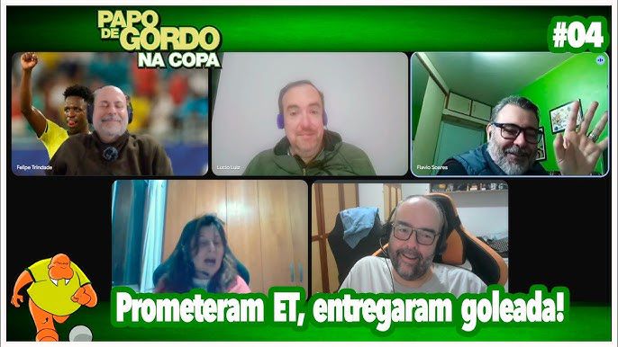 Imbitubense integra elenco do tradicional podcast Papo de Gordo na Copa, que estreou nova temporada com debates irreverentes sobre o Mundial