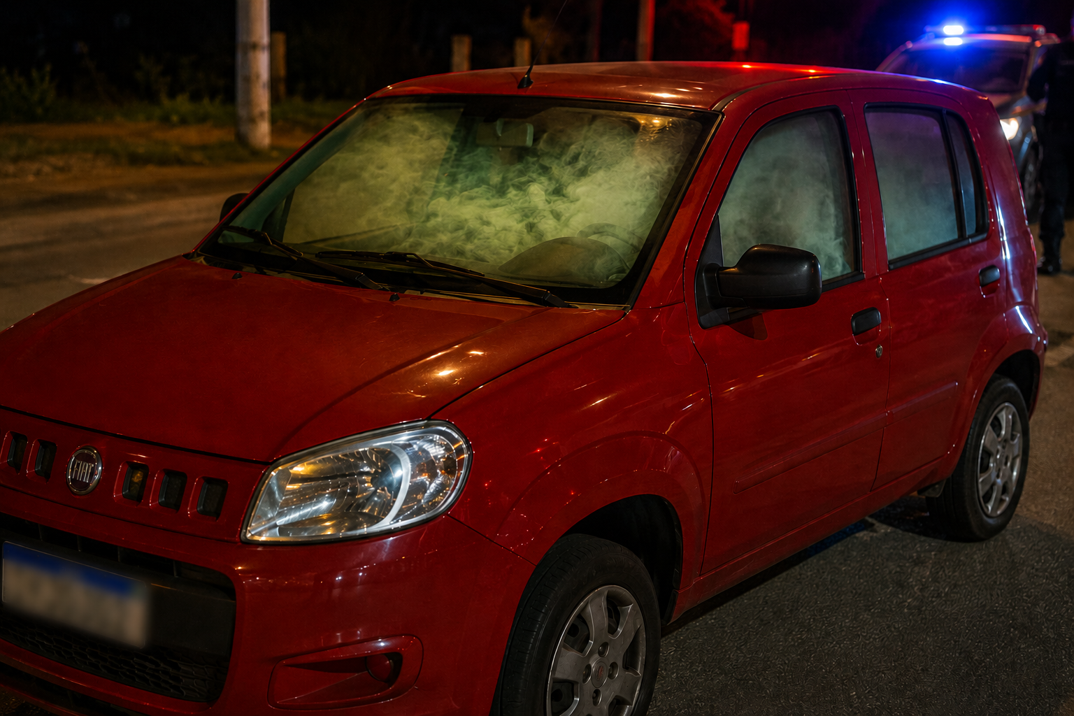 “Carona da boa”: Abordagem em carro de aplicativo termina com Termo Circunstanciado em Imbituba
