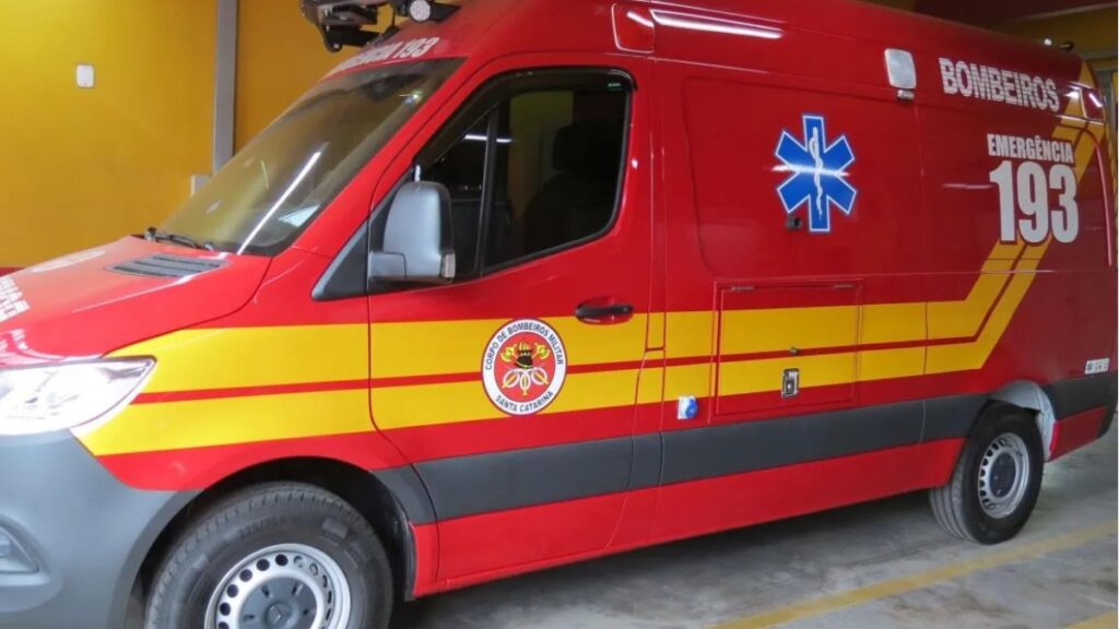 idosa atropelada em Imbituba