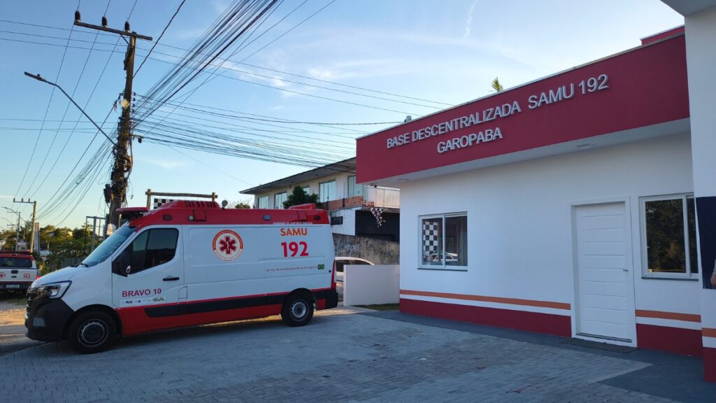 Nova sede do SAMU em Garopaba