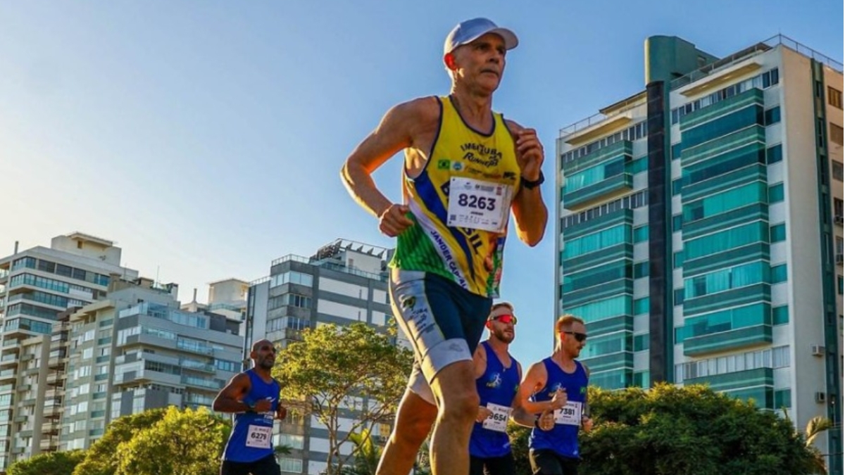 atleta de Imbituba na Maratona de Berlim