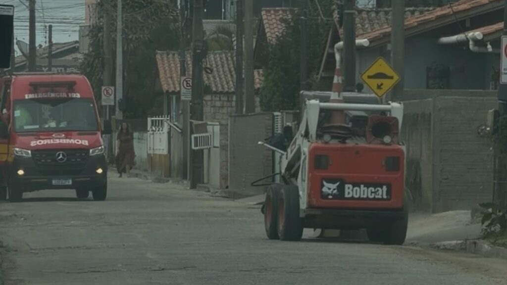 acidente com motociclista em Imbituba