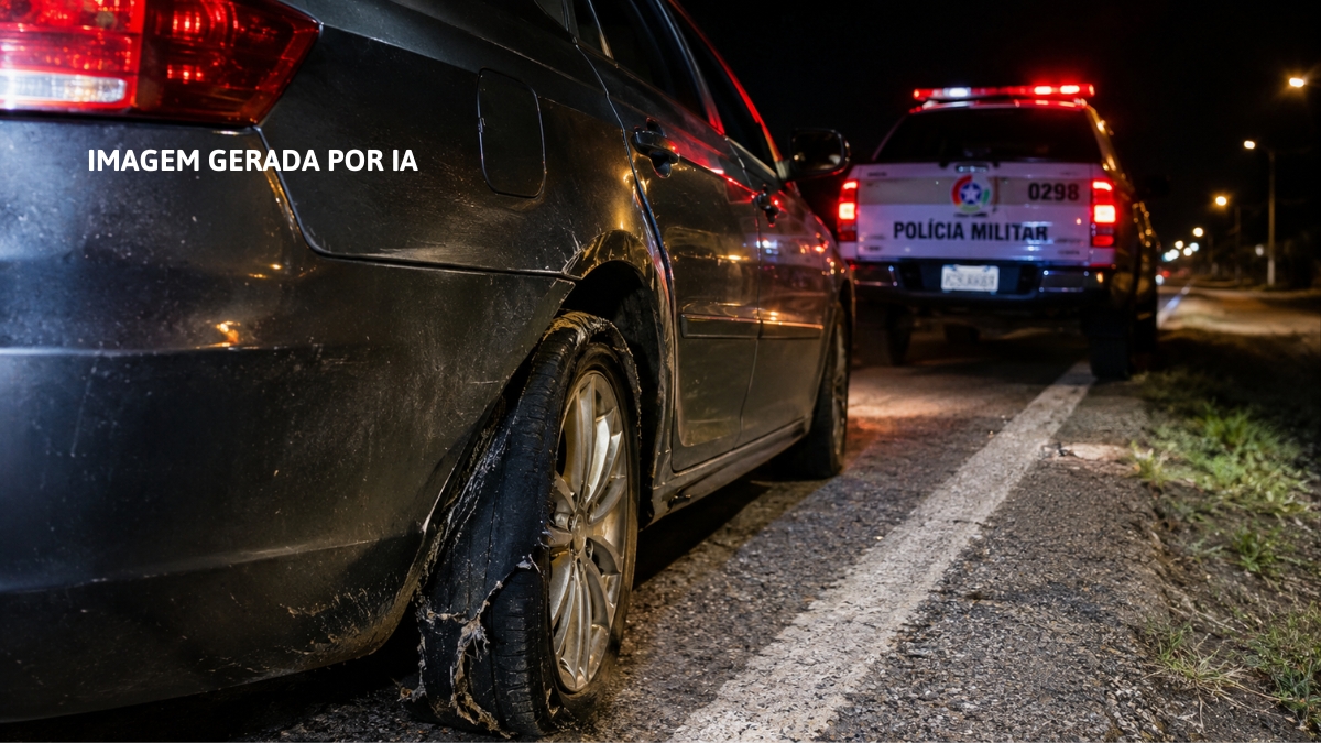 fuga em alta velocidade em Imaruí (1)