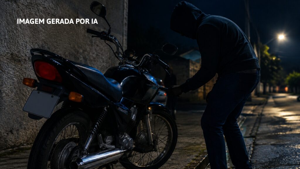 furto de motocicleta em Imbituba