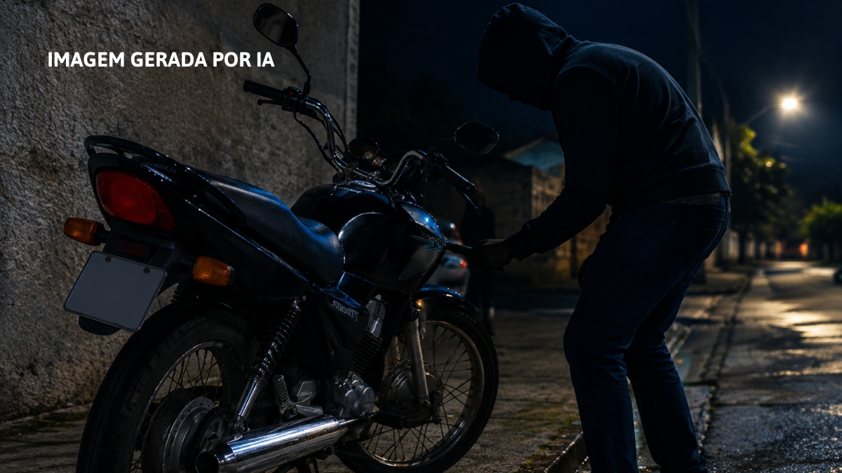 furto de motocicleta em Imbituba